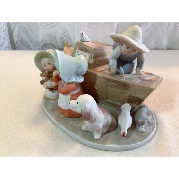 Vintage Homco Home Interiors Circle of Friends Noah’s Ark figurine by Masterpiec - Picture 10 of 10